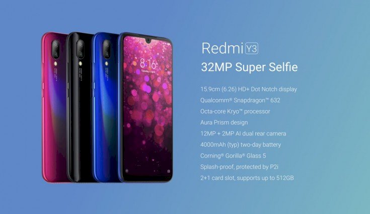 Redmi Y3 | রিয়েলমি ওয়াই ৩ দাম ও স্পেসিফিকেশন