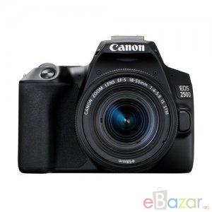 CANON EOS 250D 24.1MP Full HD WI-FI DSLR Camera with 18-55mm IS STM KIT Lens