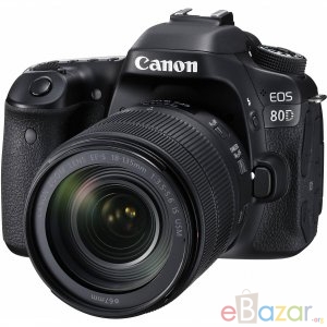 Canon EOS 80D DSLR Camera with 18-135mm IS USM Lens