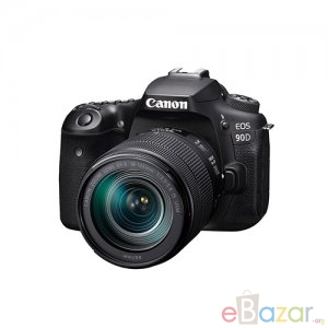 Canon EOS 90D Digital SLR Camera Body with 18-55mm STM Lens