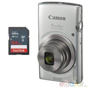 Canon PowerShot ELPH 180 Digital Camera Full Specifications