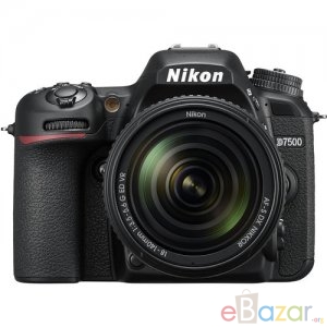 NIKON D7500 20.9 MP WITH 18-140MM LENS 4K WI-FI BLUETOOTH TOUCHSCREEN DSLR CAMERA Price in Bangladesh.