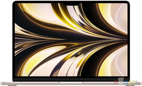 Apple MacBook Air (2022) Apple M2 Chip 13.6 Inch Liquid Retina Display Starlight MacBook #MLY13LL/A / MLY13ZP/A Price in Bangladesh.