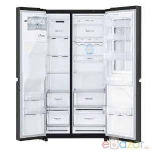 LG 668 LITER SIDE BY SIDE REFRIGERATOR MATT BLACK Price in Bangladesh.
