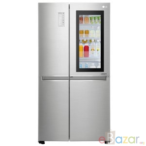 LG INSTAVIEW REFRIGERATOR 675 LITER NOBLE STEEL Price in Bangladesh.