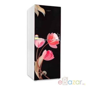 GD Refrigerator RE-185L Pink Tulip Black-BM Price in Bangladesh.