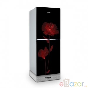 VISION GD Refrigerator RE 150L Daisy Red Flower - TM Price in Bangladesh.