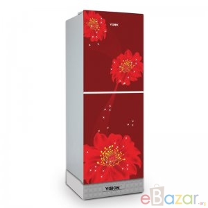 VSN GD Refrigerator RE-200L Red Juhua Flower -TM Price in Bangladesh.