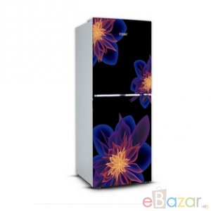 VISION Glass Door Top Mount Refrigerator RE-150 Liter Dahlia Blue Price in Bangladesh.