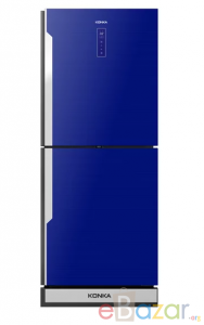 KONKA Refrigerator-KRT-282EGB-Golden, Upper Freezer, Electronics Control with Digital Display (282 LTR) Price in Bangladesh.
