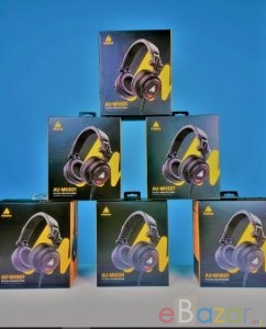 Maono AU-MH501 Professional Studio Monitor Headphone, Over Ear With 50mm Driver For Gaming, DJ, Studio, And Microphone Recording