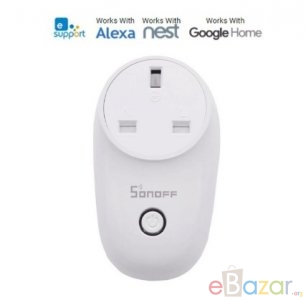 Sonoff S26 WiFi Smart Plug For Smart Home (UK PLUG, 13A, 3250W)