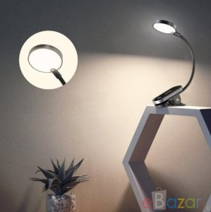Baseus Rechargeable Mini Clip Lamp For Book Reading, Aquarium, Laptop Keybaord Light Portable And Useful (DGRAD-0G)