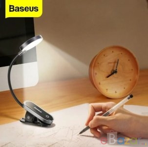 Baseus Rechargeable Mini Clip Lamp For Book Reading, Aquarium, Laptop Keybaord Light Portable And Useful (DGRAD-0G)