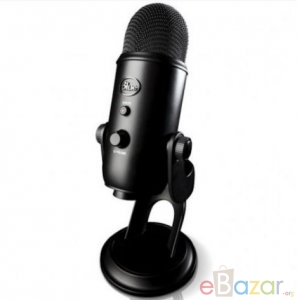 Blue Yeti Microphone (Blackout Edition)- World’s #1 USB Microphone