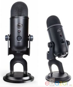 Blue Yeti Microphone (Blackout Edition)- World’s #1 USB Microphone