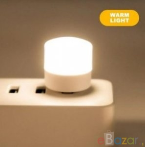 USB Mini LED Night Light (5pcs Pack, Warm)