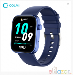 COLMI P71 Calling Smartwatch – Blue Color