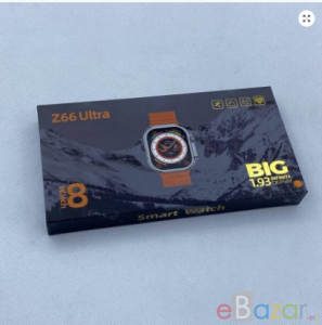Z66 Ultra Series 8 Smart Watch- Orange Color