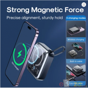 Joyroom JR-L006 IcySeries 22.5W, 10000mAh Magnetic Wireless Power Bank (Type-C)
