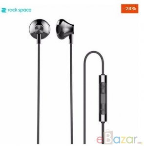 ROCK SPACE Mufree H1 Wired Earphone Stereo Sound