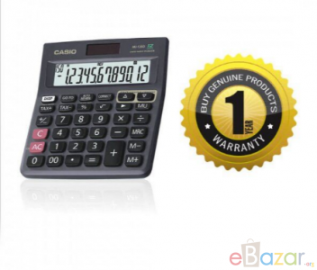 Original Casio 12 Digits Desktop Calculator (MJ-120D)
