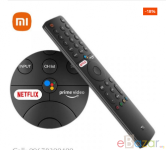 Original Xiaomi Bluetooth Remote Works With Xiaomi Smart TV, Mi TV Box And Mi TV Box S With Google Voice Assistance Function