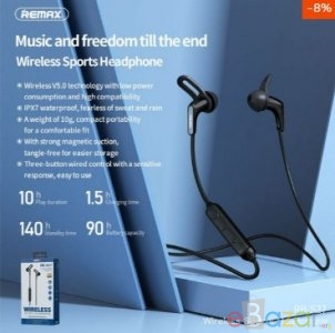 Remax RB-S27 Bluetooth Neckband Headphones
