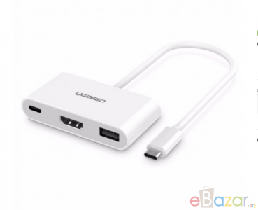 UGREEN USB Type C Converter To HDMI ,USB 3.0 A Female Digital AV Adapter Support 4K