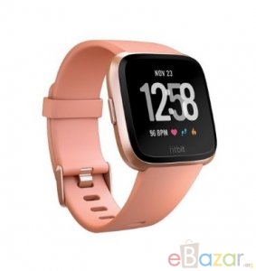 Fitbit Versa GPS Enabled SmartWatch & Full Day Activity Tracker (S & L Bands Included)