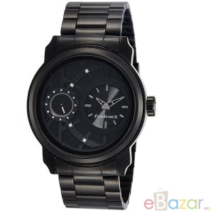Fastrack Analog Black Dial Men's Watch-3147KM01