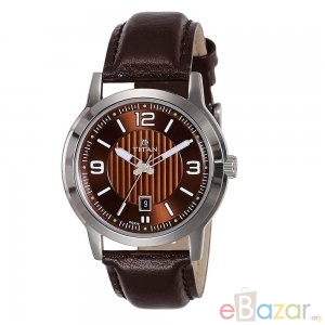 Titan Neo Analog Brown Dial Men's Watch- 1730SL03