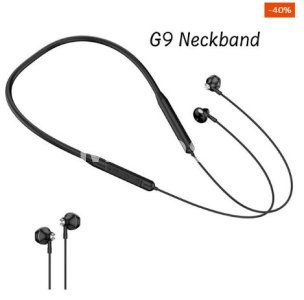 GearUP G9 Neckband Magnetic Metal Earphone With Good Quality Microphone