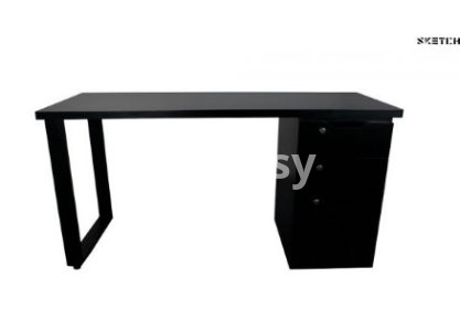Sketch Steel Series RS-D-BB Table With Alex Drawer