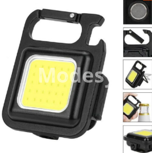 COB Rechargeable Keychain Waterproof Multifunction Portable Light