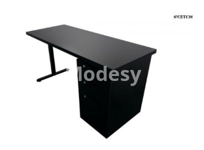 Sketch Steel Series Table With Alex Drawer (TS-D-BB)