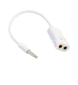 3.5mm Stereo Audio Headphone And Microphone Converter
