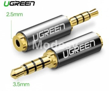 Ugreen 3.5mm Male Jack To 2.5mm Female Plug 4 Pole Head Phone Audio Adapter Connector For Cable
