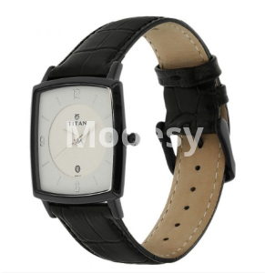 Titan Analog White Dial Men's Watch-9159NL02