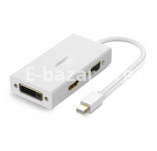 UGREEN Mini DP To HDMI DVI VGA Adapter