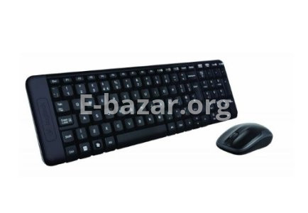 Smart WIRELESS Mouse And Keyboard COMBO By Logitech MK 220