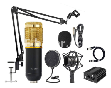 BM800 Condenser Microphone Combo Offer (Studio Setup)