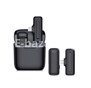 J11 Wireless Microphone With Charging Case – Type-C (1:1)