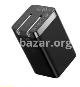 Baseus GaN5 Pro 65W Fast Charger ( 2XType-C 1X USB)