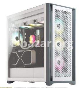 Corsair ICUE 5000D AIRFLOW Tempered Glass Mid-Tower ATX Casing White