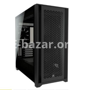 Corsair ICUE 5000D AIRFLOW Tempered Glass Mid-Tower ATX Casing Black