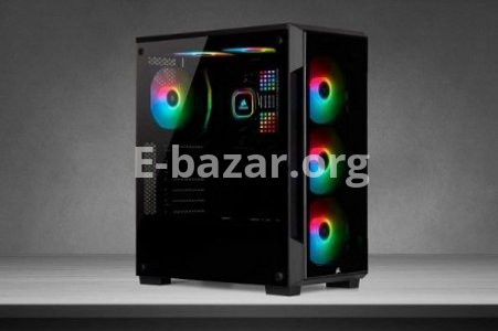 ICUE 220T RGB Airflow Tempered Glass Mid-Tower Smart Case Black