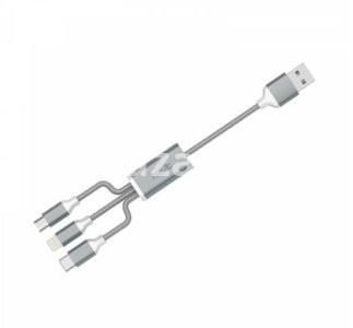 Havit H622 3-In-1 Cable (MicroUSB/Lightning/Type-C)