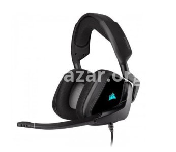 Corsair VOID RGB ELITE USB Premium Gaming Headset With 7.1 Surround Sound - Carbon