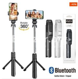 XT02 Wireless Bluetooth Tripod + Mobile Phone Selfie Stick